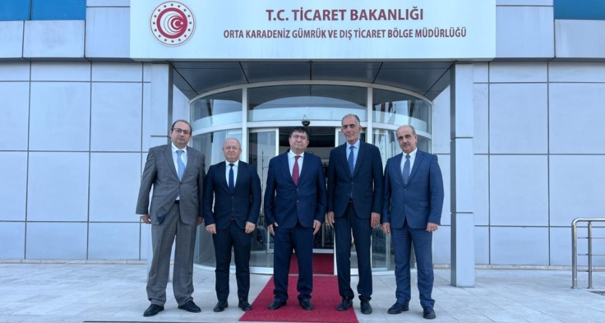 Samsun Vali Yardımcısı Sayın Fikret ZAMAN'ın Bölge Müdürlüğümüzü Ziyareti